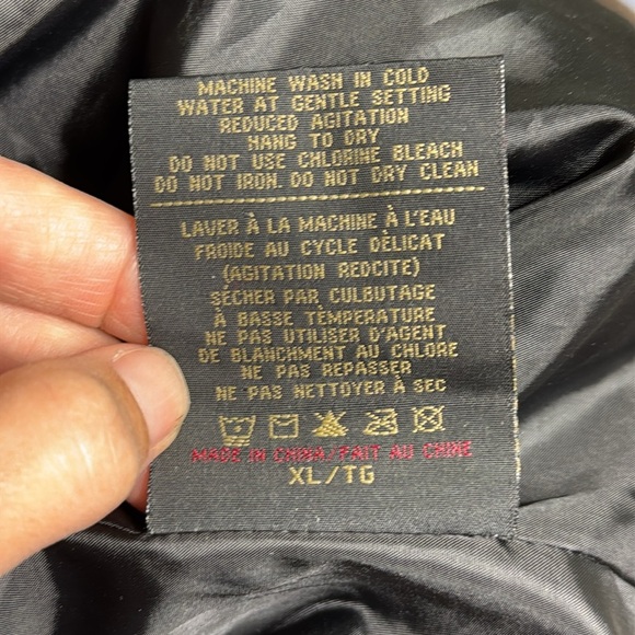 Vintage Irish Setter Brown Black Plaid Wool Blend Field Jacket Size XL - Picture 9 of 9